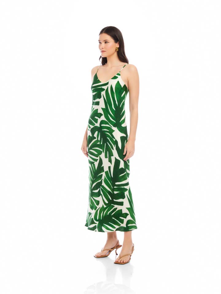 Print F Carie Bias Midi Dress for wholesale on Faire