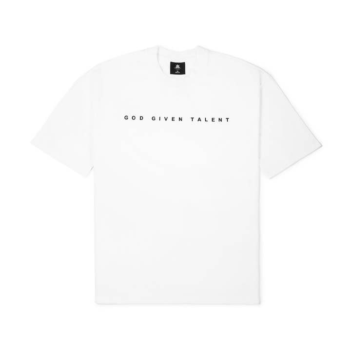 GGT Weißes T-Shirt für den Großhandel von God Given Talent