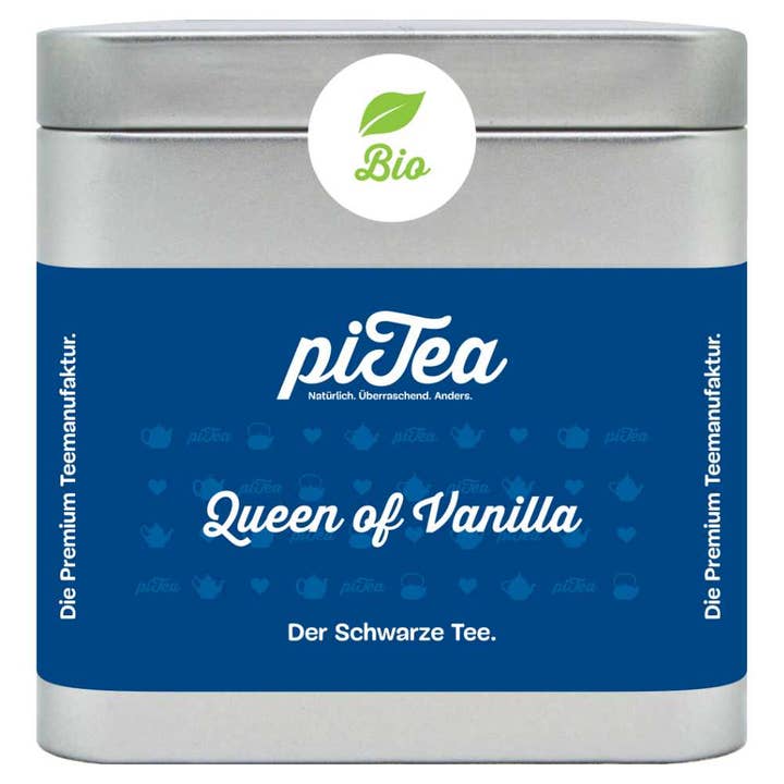 piTea - Die Teestation in der Dose - Wholesale Losse thee - Queen of Vanilla zwarte thee | BIO |