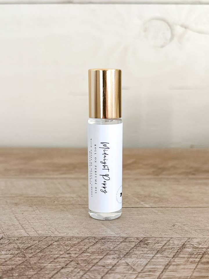 Midnight Poppy Roller Ball Perfume - Valentine's Day Gift for wholesale by 1821 Candle Co.