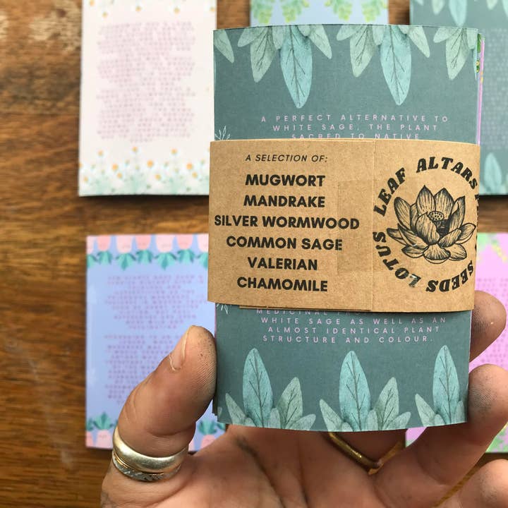 lotusleafaltars - Vente Graines de plantes - Set de graines de plantes magiques, avec des guides de culture colorés !1