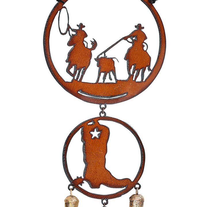 Wind Catcher Team Roper Boot and Horse for wholesale by Rustic Ironwerks