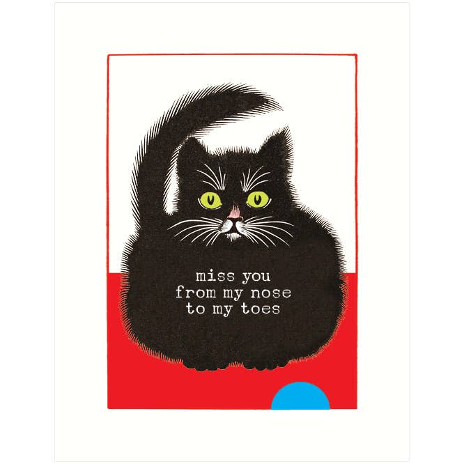 Lucca Paperworks - Wholesale Friendship Card - Nose To My Toes | Friendship Greeting Card