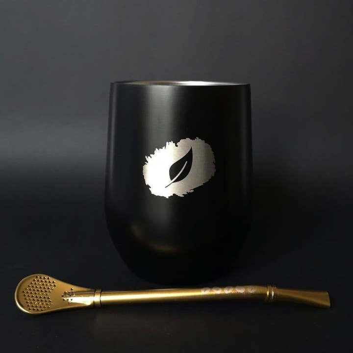 Biomate – Engroshandel Thermokop – Evasion Calabash-sæt med bombilla til Yerba Mate (340 ml)1