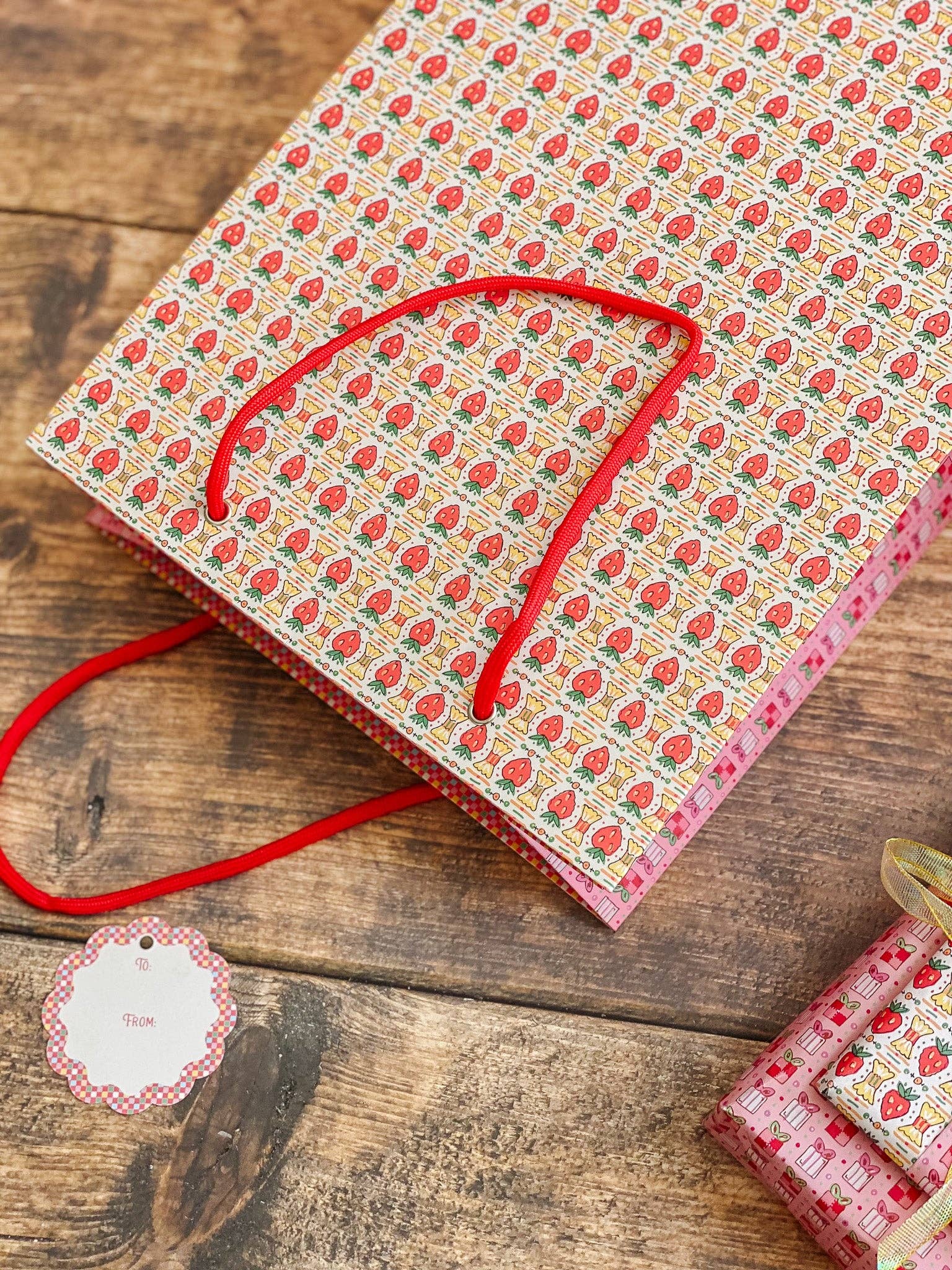 re:mused studio - Wholesale Gift Bag - Berry Birthday Gift Bag6