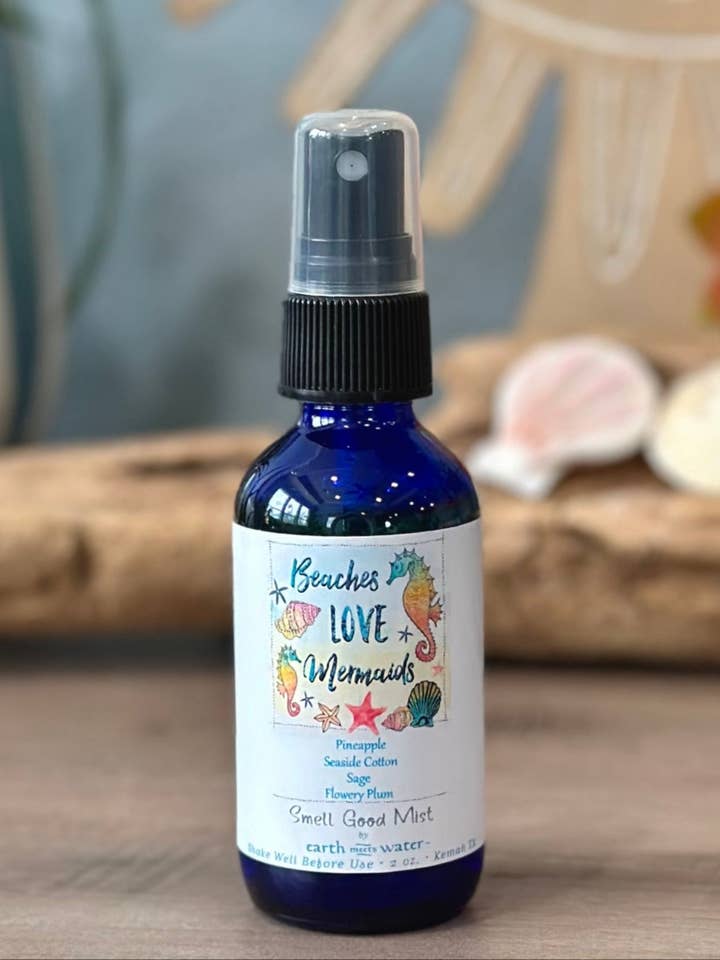 Beaches Love Mermaids - 2oz Smell Good Mist & Room Spray for wholesale by Earth Meets Water