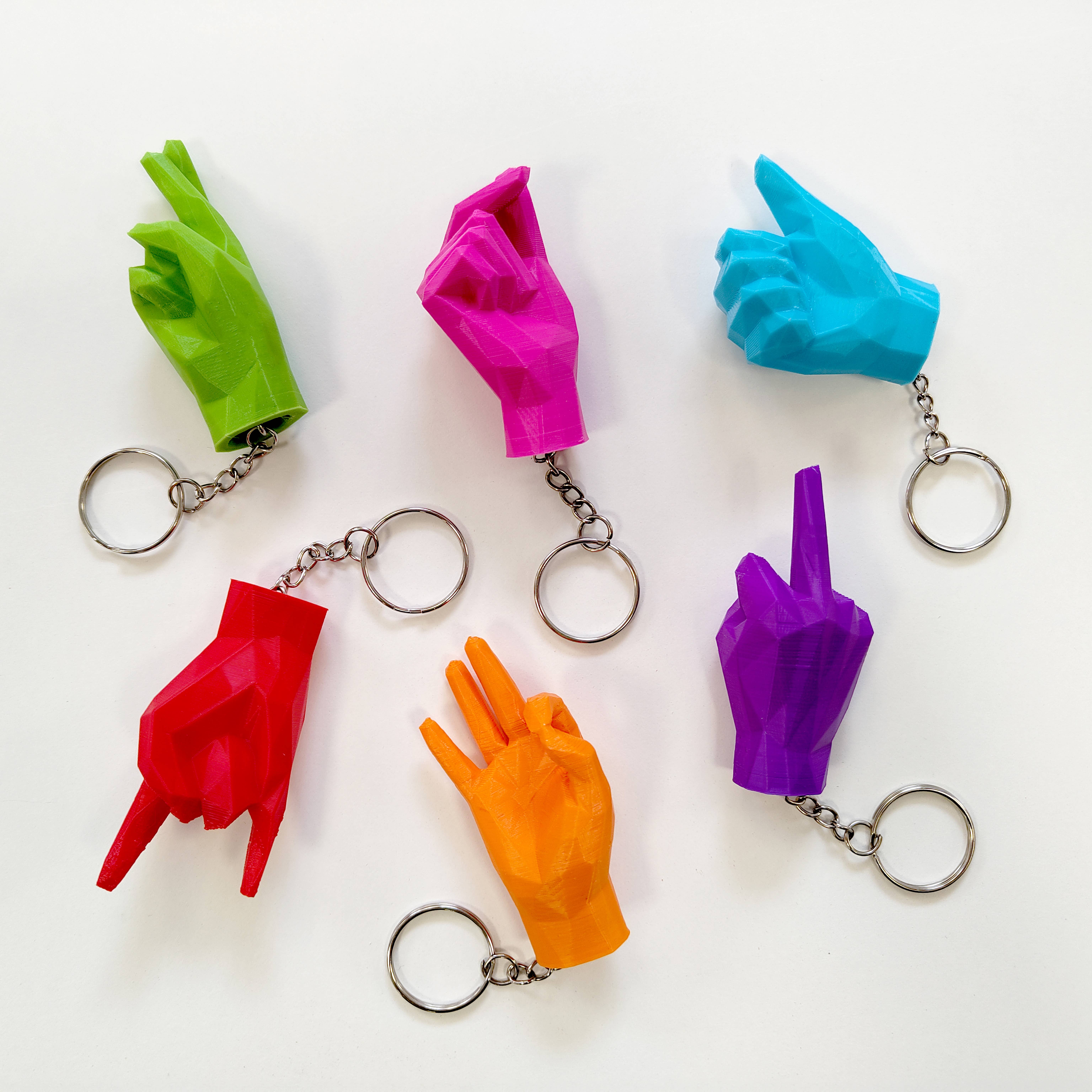 Superstuff - Wholesale Keychain - Unisex - Dillo con le Mani7
