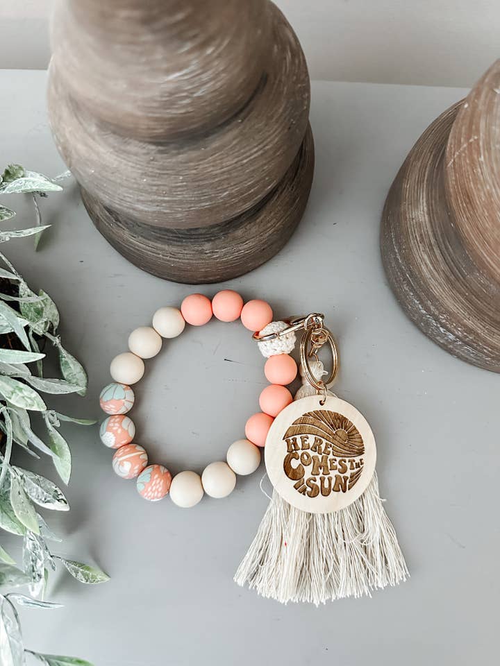 Portachiavi da polso per la vendita all'ingrosso da parte di AB Handmade Home Decor