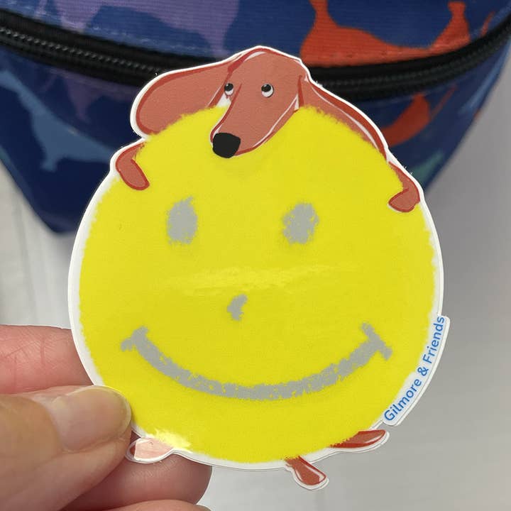 Sunshine klistermärke - Smiley klistermärke - Ha en Happy Day klistermärke för wholesale av Gilmore & Friends