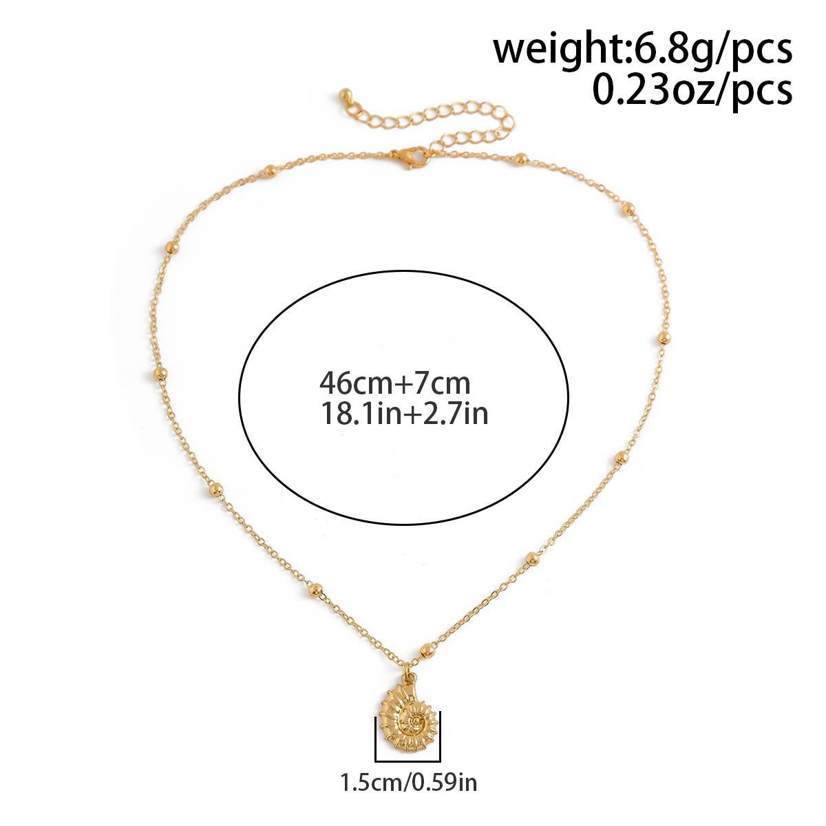 ACCITY - Wholesale Pendant/Charm Necklace - SWEET AND COOL DARK PASTORAL STARFISH NECKLACE_CWAJE18064