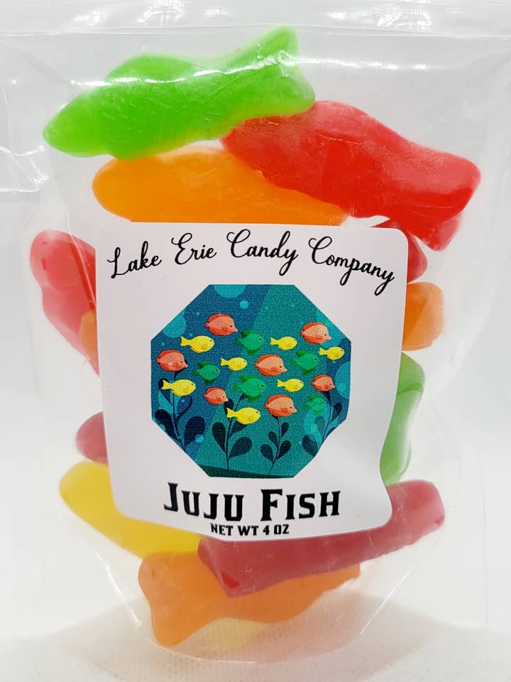 Juju Fish for wholesale by Lake Erie Candy Company