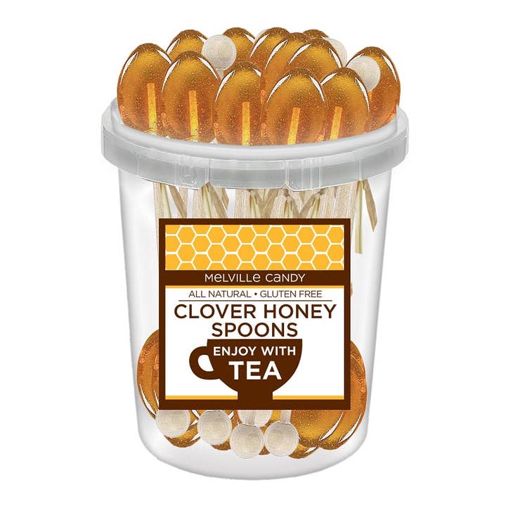 Melville Candy Company - Wholesale Lollipop - Clover Honey Spoons