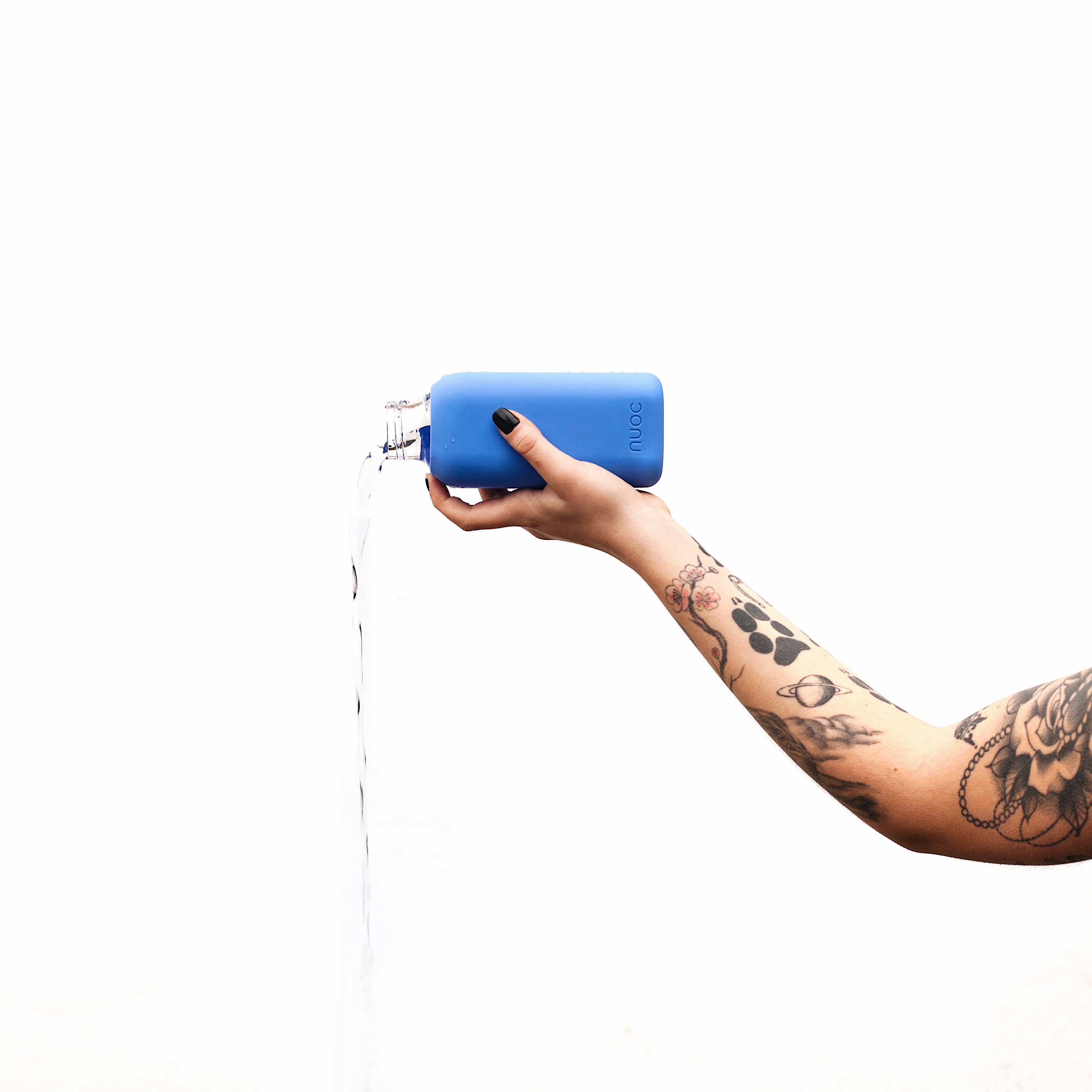 NUOC - Wholesale Water Bottle - NUOC BOTTLE - BLUE PALM 500 ML.3