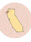 Cali Love Magnet for wholesale by Pen+Pine