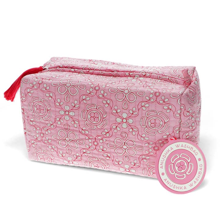 Rex London - Wholesale Toiletry Bag - Women's - Quilted wash bag - Anushka