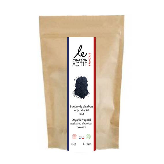 Økologisk mikroniseret aktivt trækulspulver for engroshandel hos Le Charbon Actif Français
