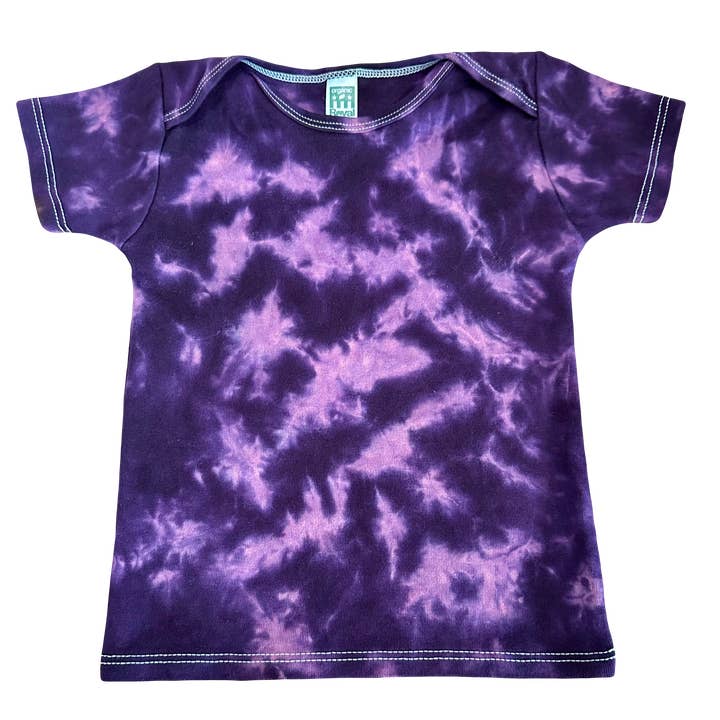 Purple Scrunch Baby T-Shirt #15 for wholesale by Colors of Love on Haight