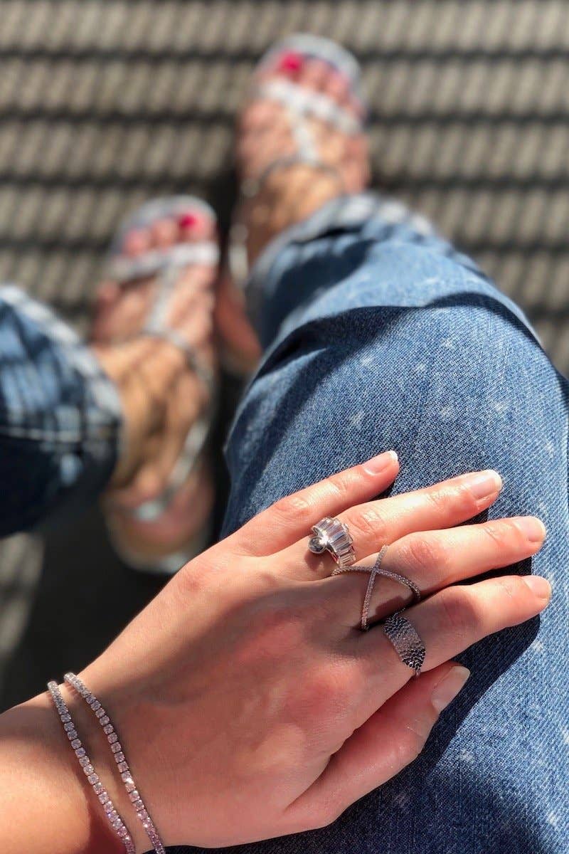 Native Gem - Vente Bracelets maillon et chaîne - BRACELET SCINTILLANT - ARGENT STERLING1