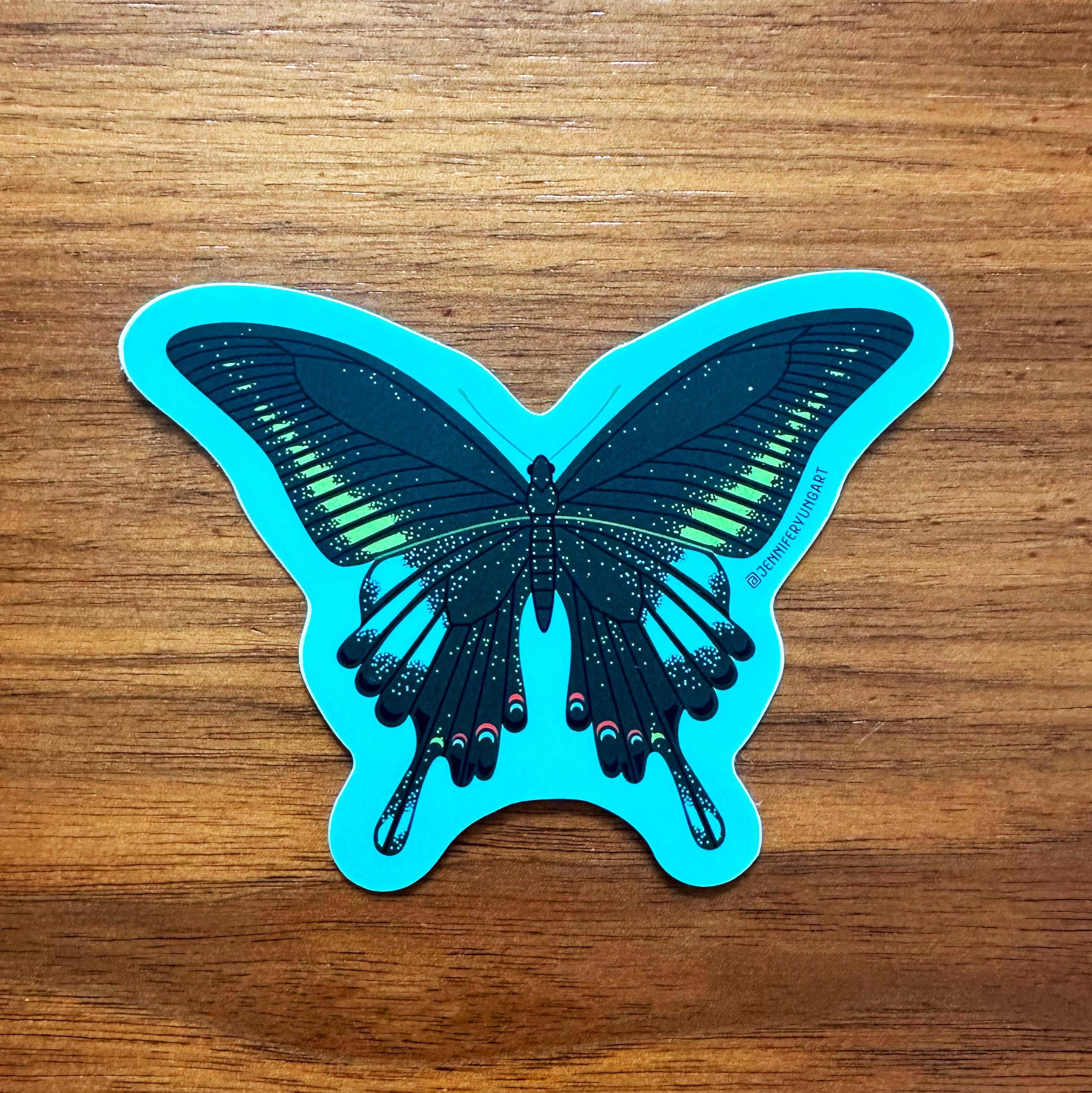 Jennifer Yung Art - Wholesale Sticker - Mystical Creatures & Insects Holographic Sticker Set3