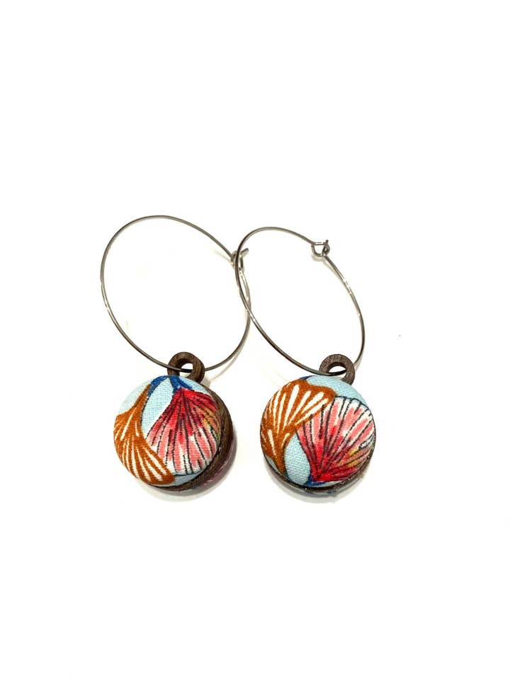 Grote Alledaagse Hoepels - Ginko voor wholesale door Botón de Azúcar