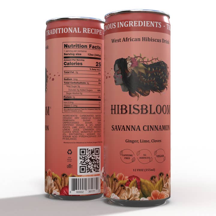 Savanna Cinnamon Hibiscus Drink for wholesale by HIBISBLOOM
