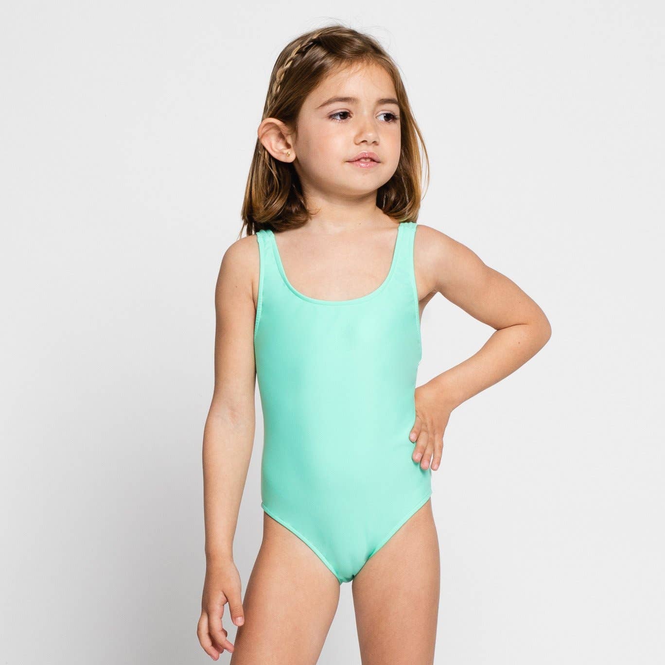 Aranuka Spirulina recycled swimsuit for wholesale on Faire