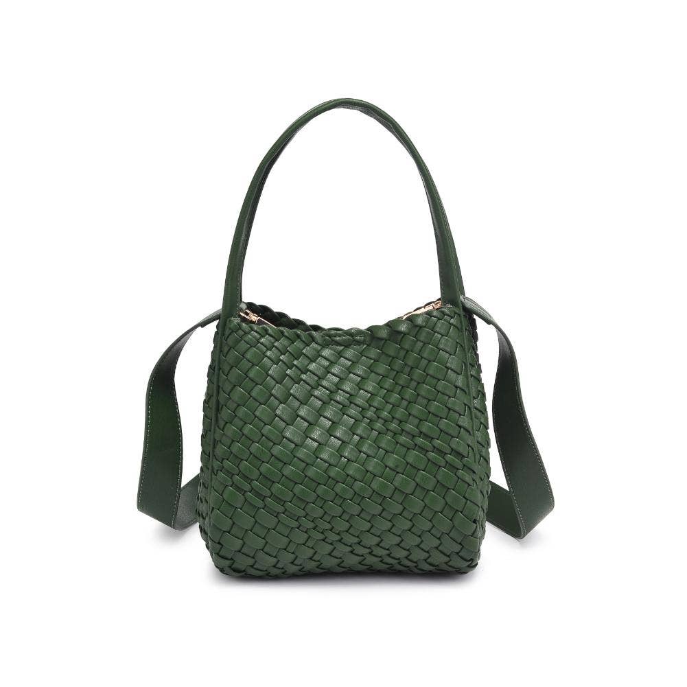 Moda Luxe – Engroshandel Crossbodytaske - Dame – Roxy vævet dobbelthåndtag vævet crossbody30