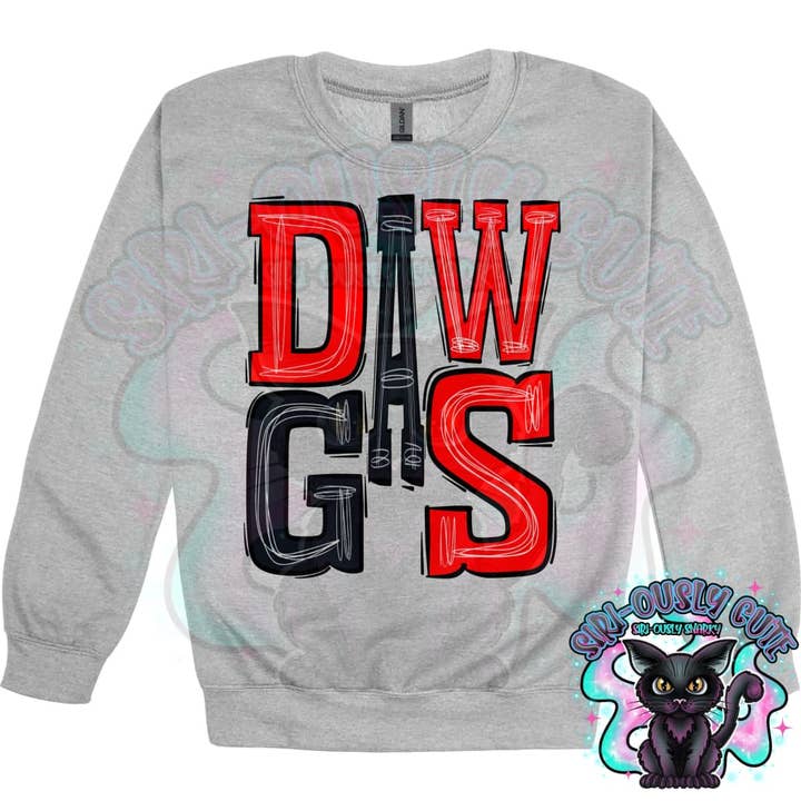 Sporty Dawgs - Red Black for wholesale by Siri-Ously Cute