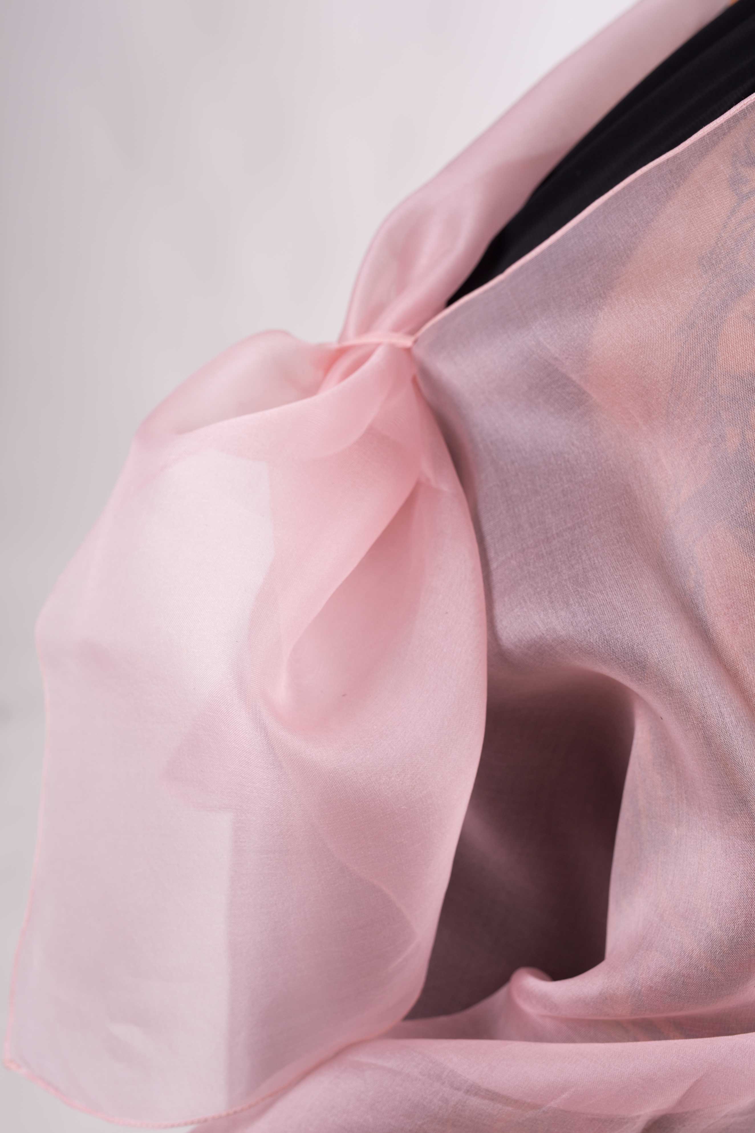 MR Complements - Venta al por mayor Chal - Mujer - Chal de Organza Seda Natural2