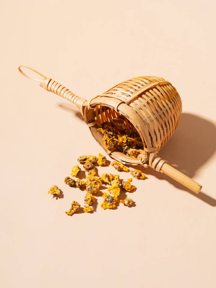 Bamboo Tea Strainer for wholesale by Mala Tara