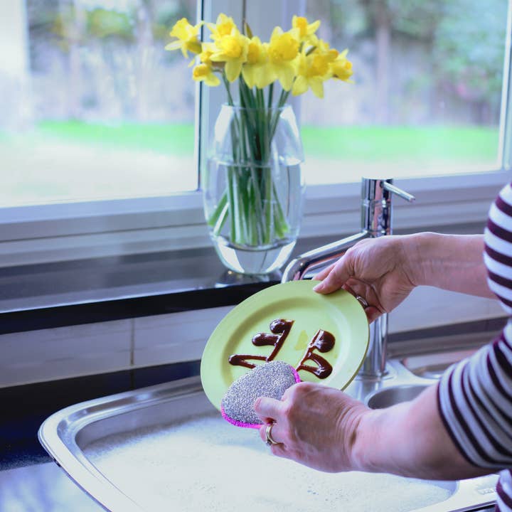 Greener Cleaner – wholesale Cleaning sponge – 2 Dual Sided Scrubby Pads2