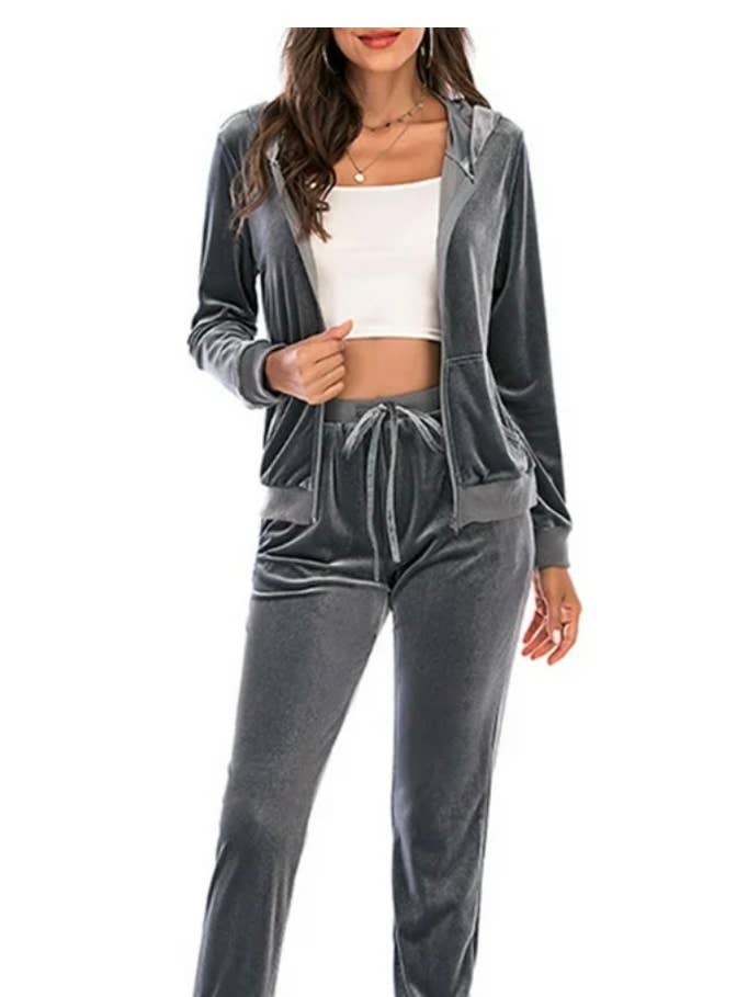 GQ WEAR INC - Wholesale Activewear Set - Women's - 2BFREE VELOUR JOGGING SWEATSUIT