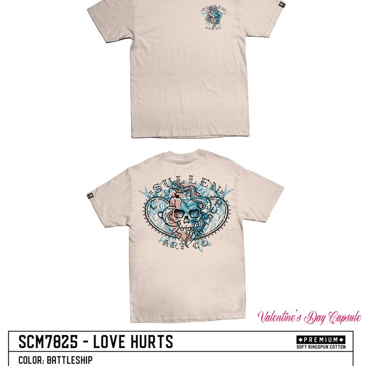 El amor duele para venta al por mayor de Sullen Clothing