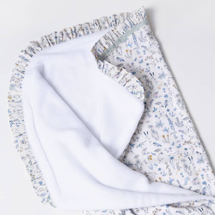 Arrullo Liberty Animali Blu per la vendita all'ingrosso da parte di Sweetpea