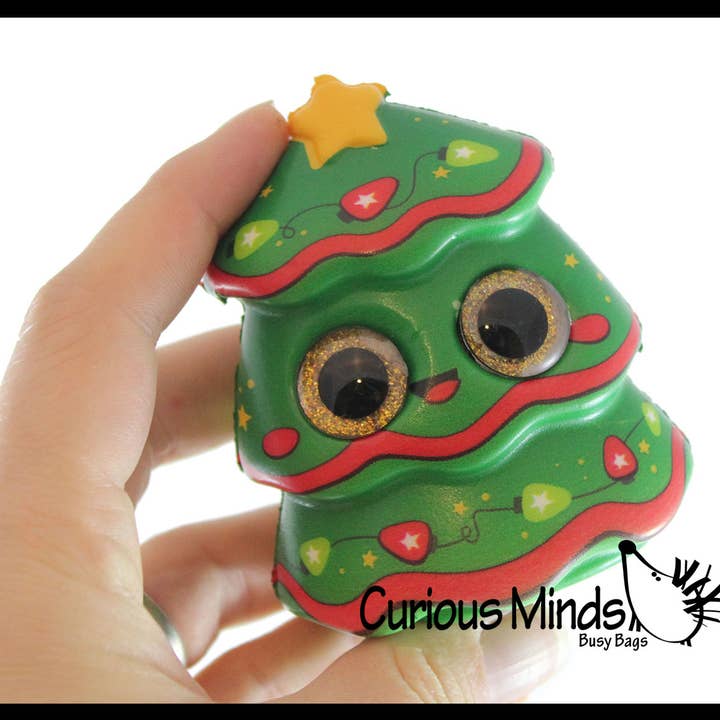 Curious Minds Toys - Wholesale Squishy toy – Kids & Baby - 1 Sparkle Eye Winter Animal Themed Slow Rise Squishy Toys -8