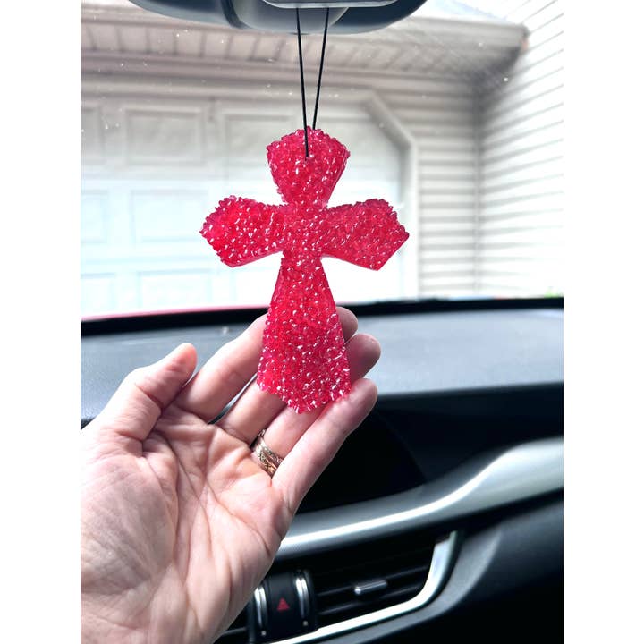 Hometouch Candle Co. - Wholesale Car Freshener - Women's - Car Freshies Cross Shape air fresheners1