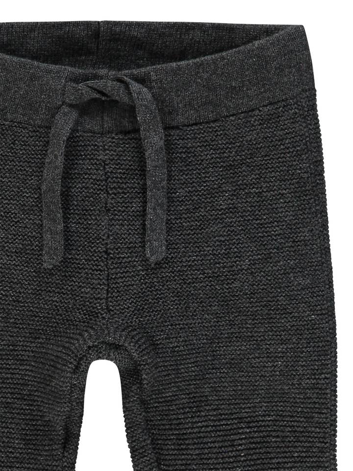 Dark Grey Melange U Pants Knit Reg Lux - 67403 for wholesale on Faire2