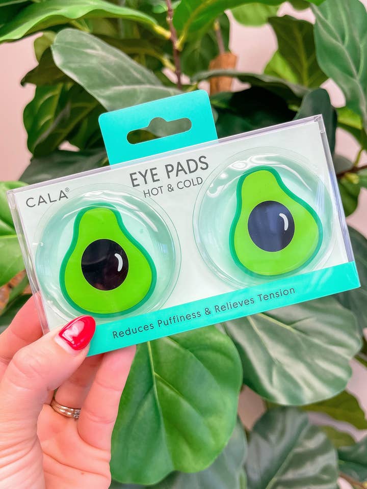 Hot & Cold Eye Pads - Avocado for wholesale by Prep Obsessed Wholesale