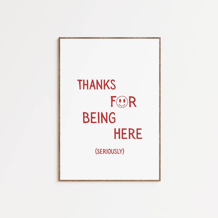Positive Vibes Print: Red Typography Gratitude Wall Art and other Purchase wholesale red fox cocoa butter. Free returns & net 60 terms on Faire trending on Faire.