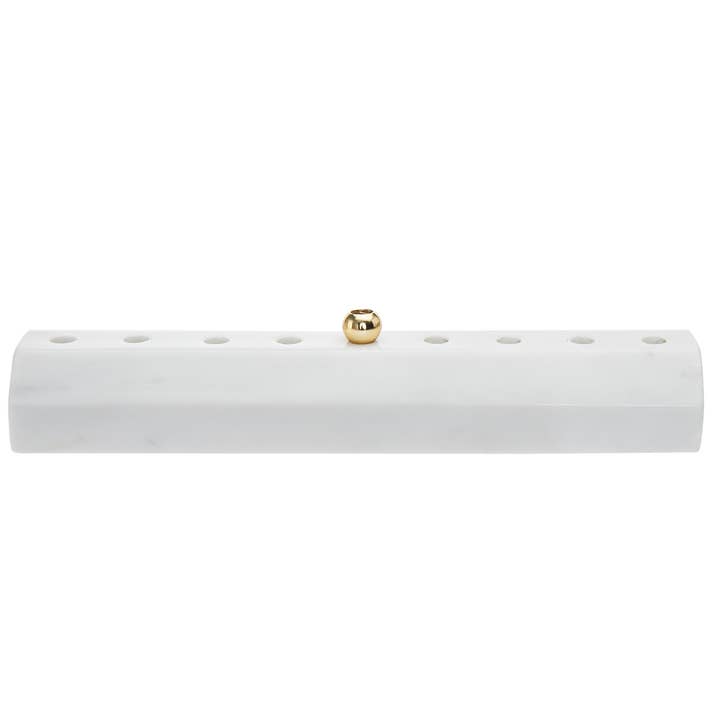 Godinger - Wholesale Menorah - Faceted Marble Menorah2
