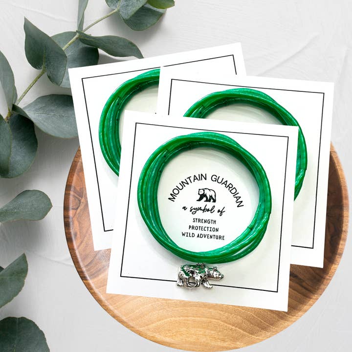 Bracelet Gardien de Montagne | Vert pour la vente par Janes Goods