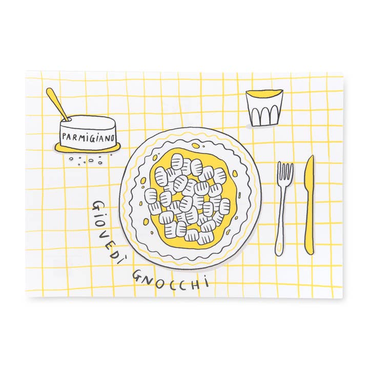 GioveDi Gnocchi Bordstablett FSC Tvättbar Cellulosa för wholesale av Essent-ial