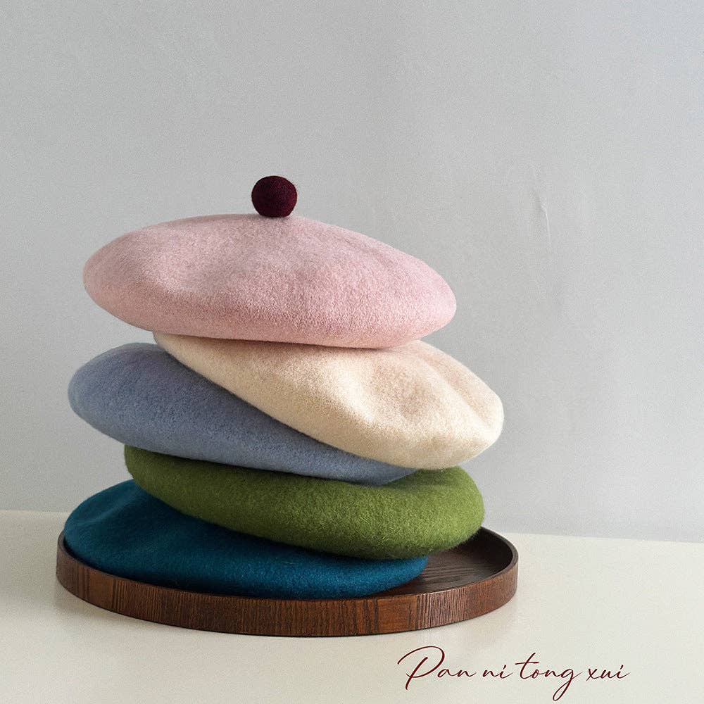 VividLux – wholesale Beret – Women's – Vintage Wool Beret Hat18