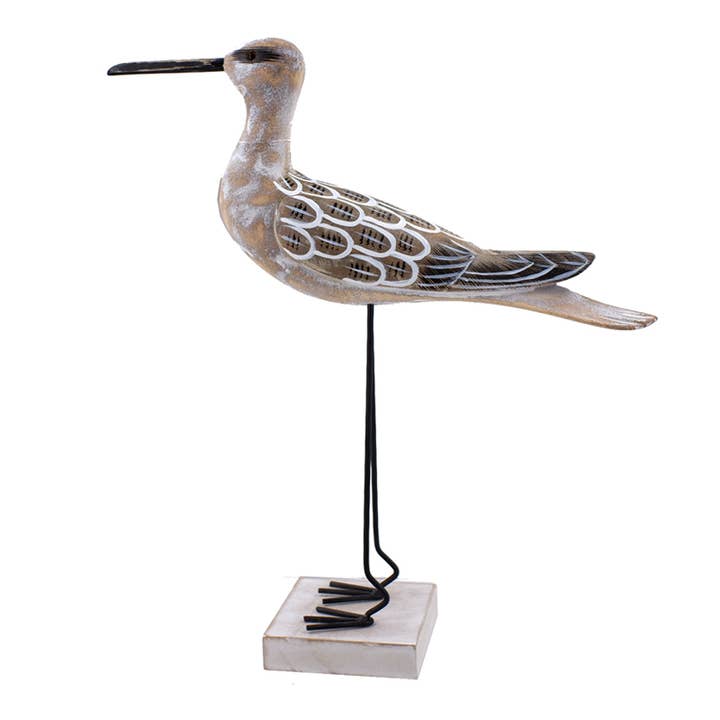 12" Standing Sea Bird Figurine for wholesale by CB Home Collection