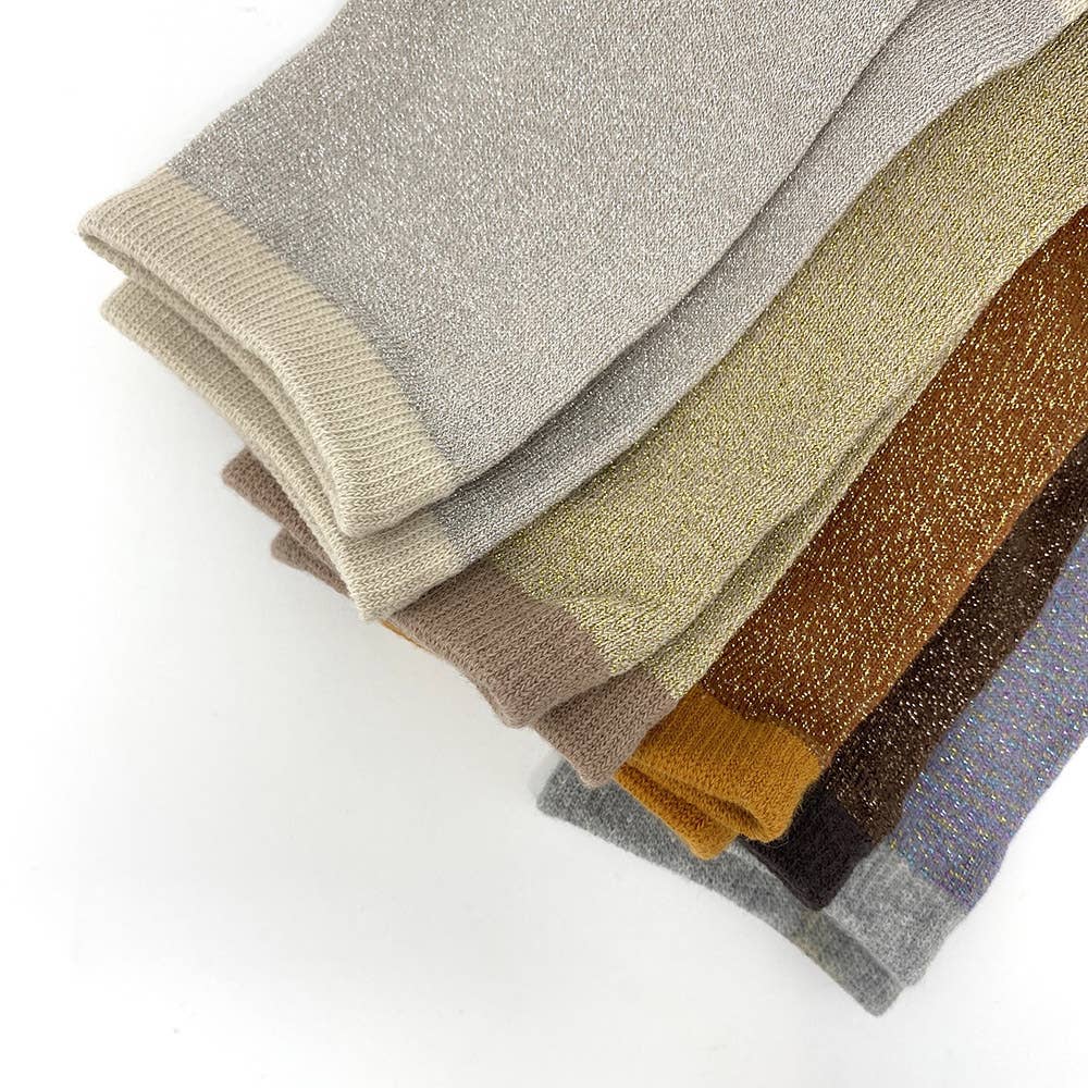 Unified - Wholesale Sokken - Dames - Glitter sokken tot op de kuit13