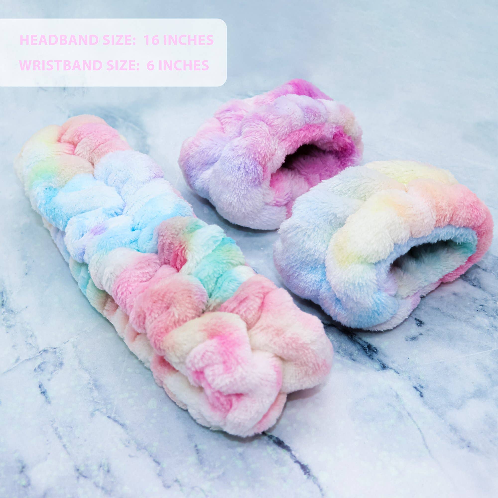 Frog Sac - Wholesale Spa Headband - Spa Headband - Skincare Headband & Wristband Set12