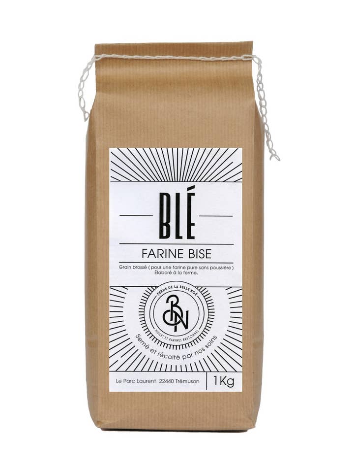 Farina di grano T80 Bise per la vendita all'ingrosso da parte di FERME DE LA BELLE NOE