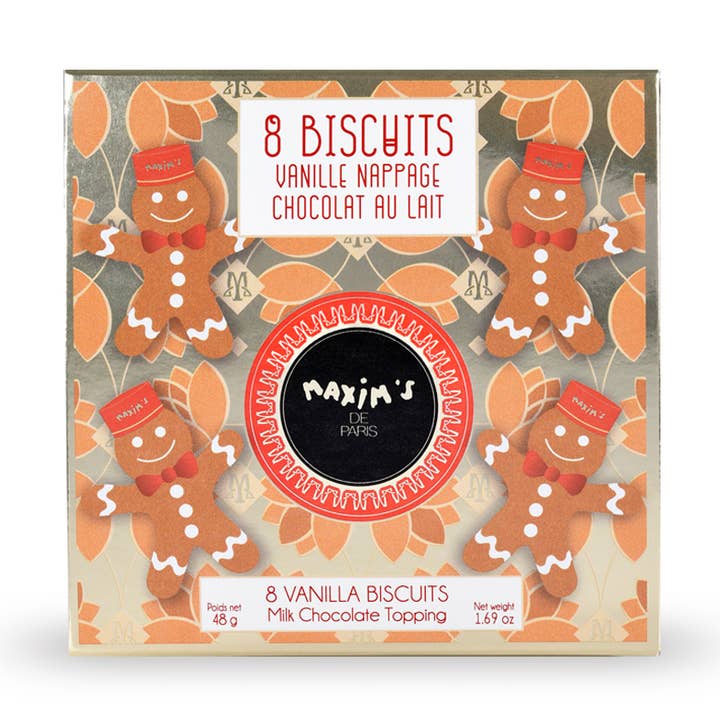 Mini-Schachtel 8 Kekse für den Großhandel von Maxim's