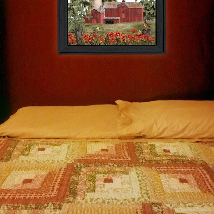 Trendy Decor 4U - Wholesale Art Print - "Summer Days" By Billy Jacobs, Ready to Hang Framed Print1