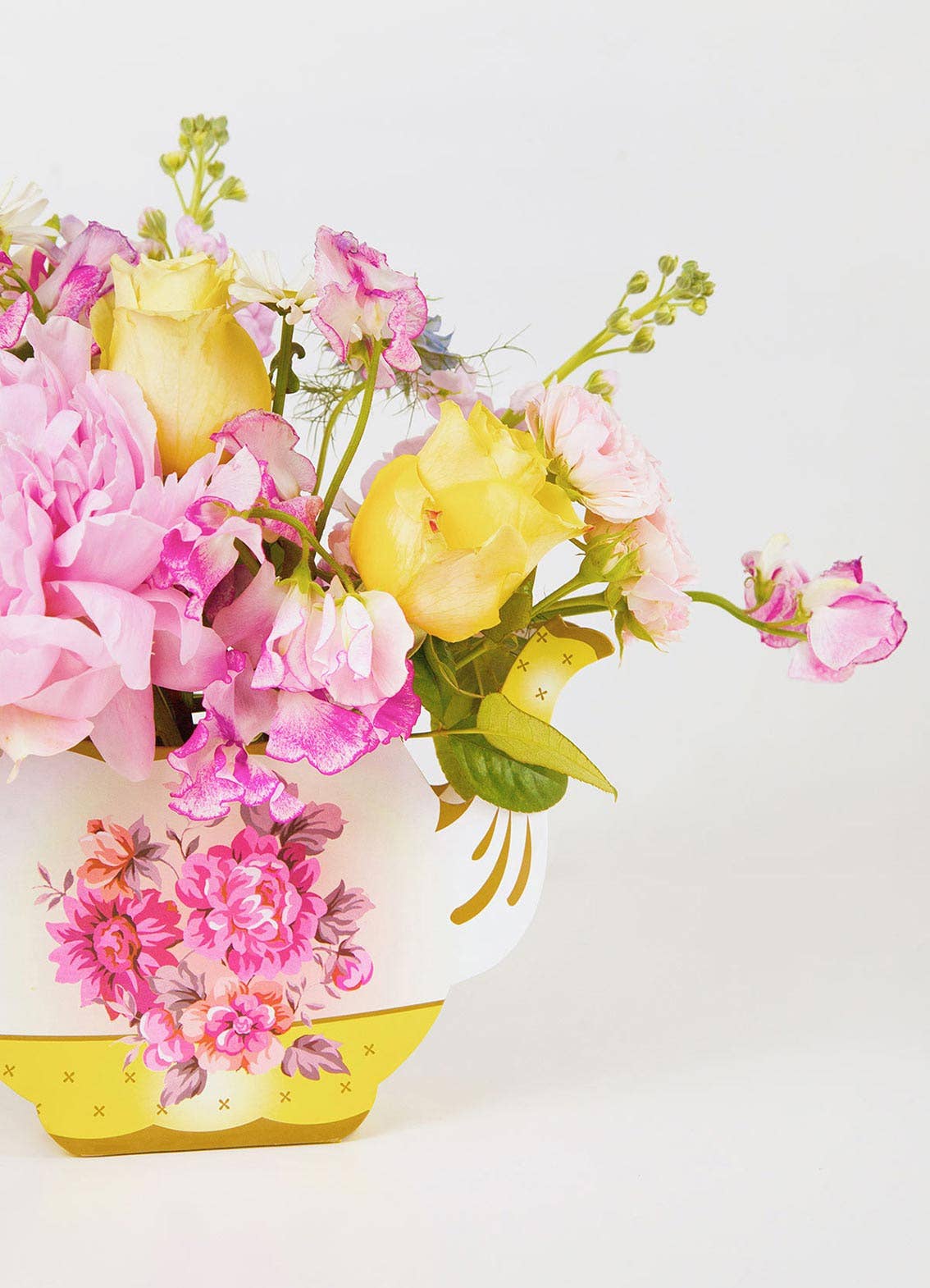 Talking Tables USA - Wholesale Vase - Floral Teapot Vase | Tea Party |4